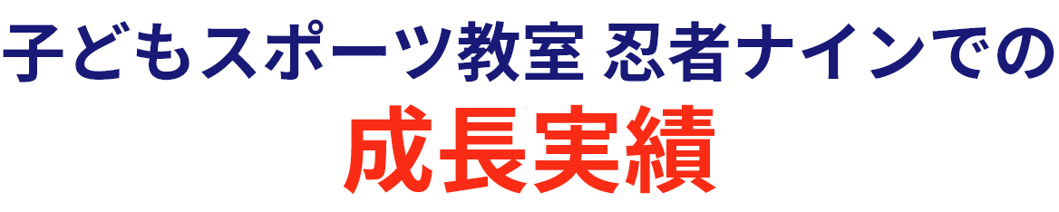 成長実績