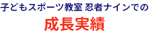 成長実績